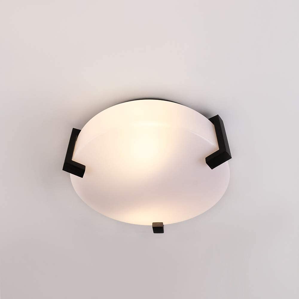 JEUNEU Acrylic White Ceiling Flush Mount Lamp