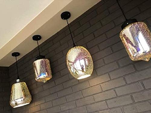 JEUNEU Modern 3D Colourful Glass Pendant Lamp