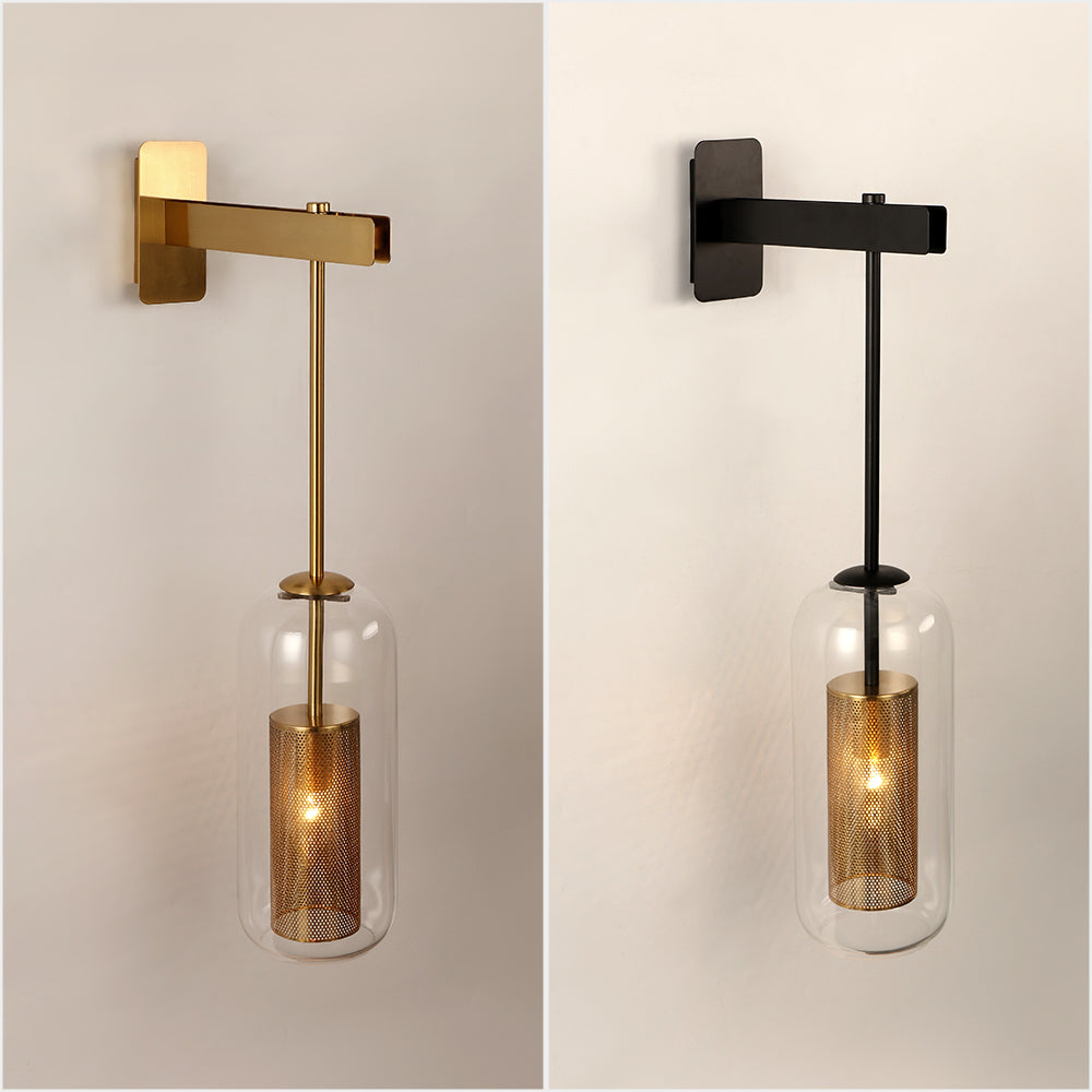 JEUNEU Nordic Modern Minimalism Metal Net Shade Wall Lamp